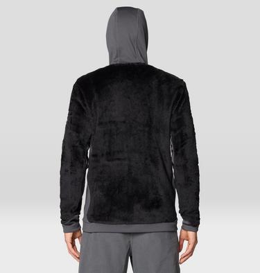 Men's Polartec® High Loft Hooded Jacket, Color: Black, Volcanic, image 2