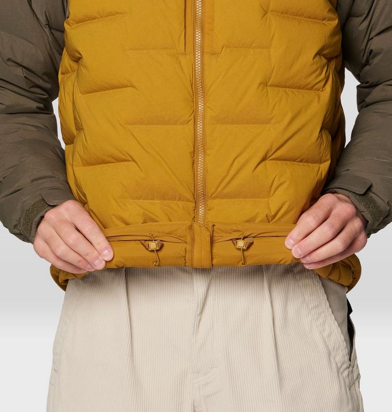 Men's Stretchdown Big Baffle Jacket, Color: Olive Gold, Ridgeline, image 5