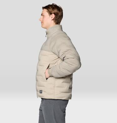 Men's Stretchdown Big Baffle Jacket, Color: Badlands, Dunes, image 8