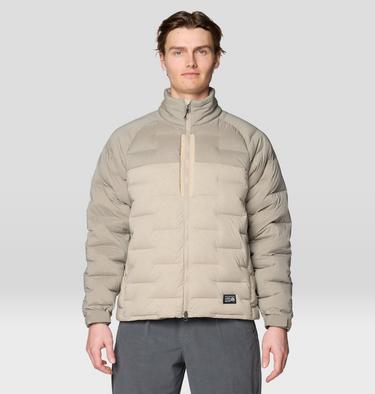 Men's Stretchdown Big Baffle Jacket, Color: Badlands, Dunes, image 5