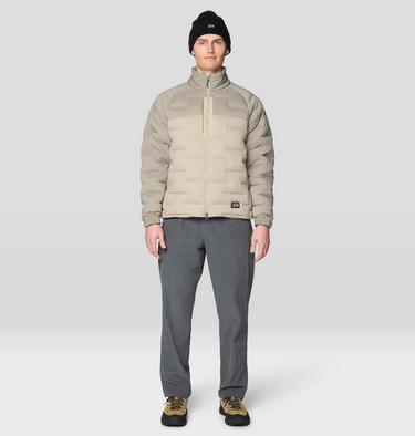 Men's Stretchdown Big Baffle Jacket, Color: Badlands, Dunes, image 6