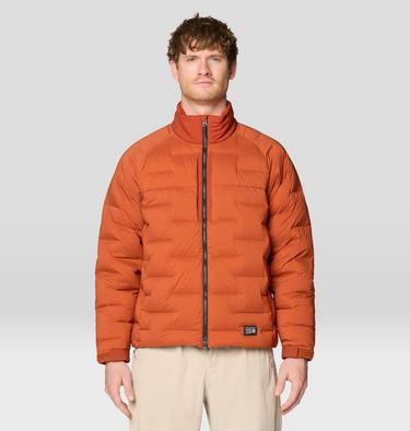 Men's Stretchdown Big Baffle Jacket, Color: Dark Copper, image 13