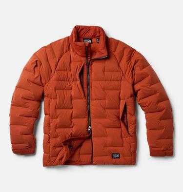 Men's Stretchdown Big Baffle Jacket, Color: Dark Copper, image 14