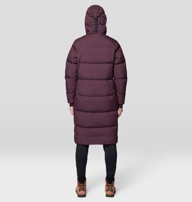 Women's Nevadan Down Long Parka, Color: Blackberry, image 6