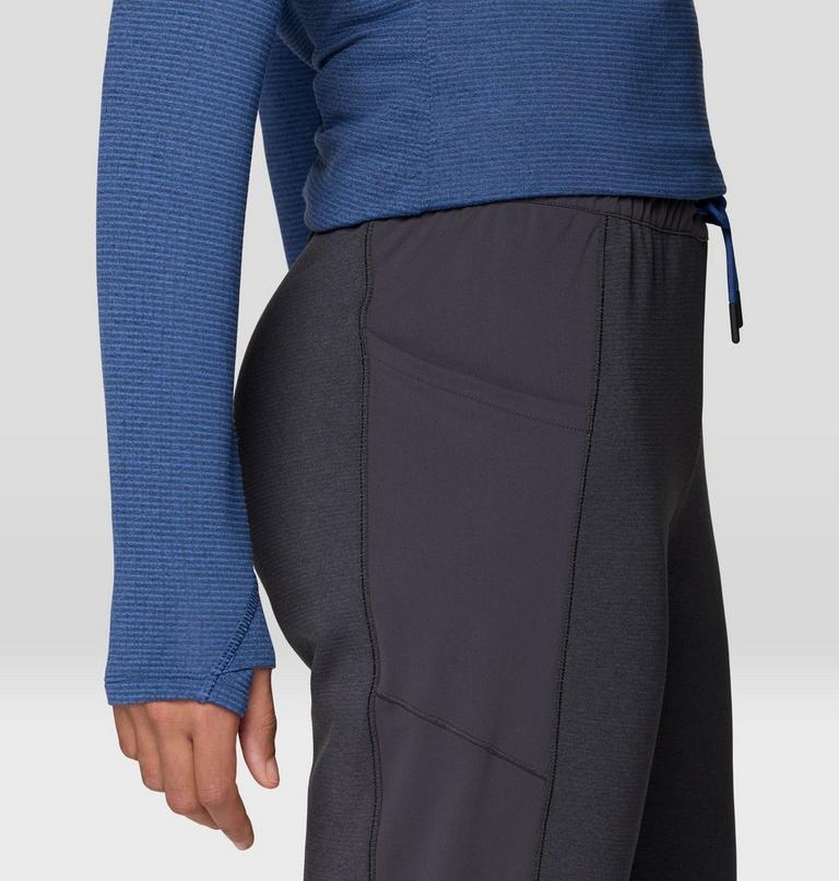 Women's Up First Tech Fleece Pant, Color: Shark, image 6