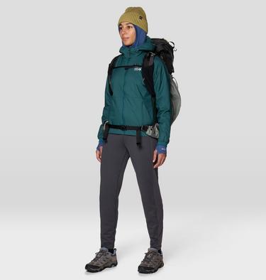 Women's Up First Tech Fleece Pant, Color: Shark, image 6