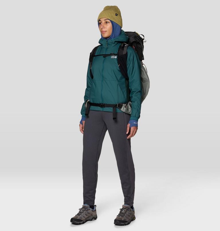 Women's Up First Tech Fleece Pant, Color: Shark, image 2