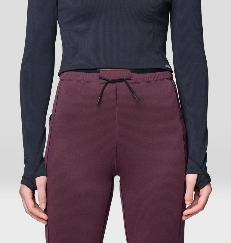 Women's Up First Tech Fleece Pant, Color: Blackberry, image 6