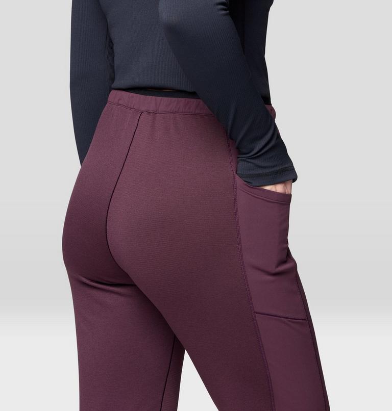 Women's Up First Tech Fleece Pant, Color: Blackberry, image 8