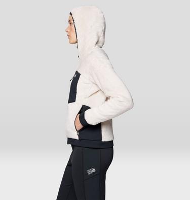 Women's Polartec® High Loft Hooded Jacket, Color: Talc, image 4