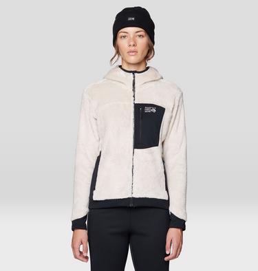 Women's Polartec® High Loft Hooded Jacket, Color: Talc, image 1