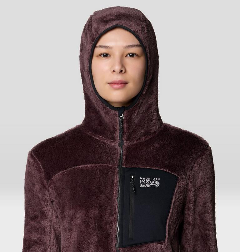 Women's Polartec&reg; High Loft Hooded Jacket, Color: Carob, image 4