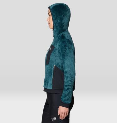 Women's Polartec&reg; High Loft Hooded Jacket, Color: Aqua Green, image 11