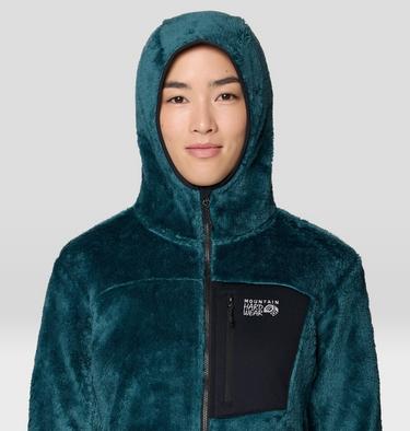 Women's Polartec&reg; High Loft Hooded Jacket, Color: Aqua Green, image 12