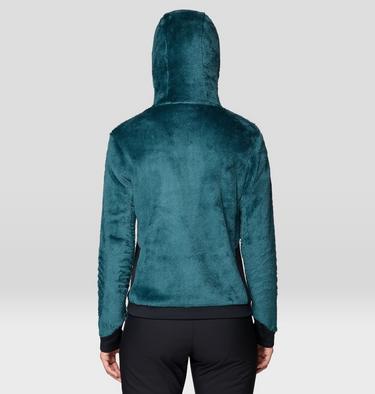Women's Polartec&reg; High Loft Hooded Jacket, Color: Aqua Green, image 6