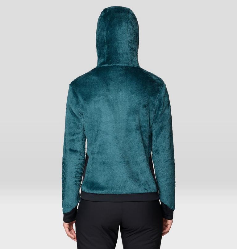 Women's Polartec&reg; High Loft Hooded Jacket, Color: Aqua Green, image 2