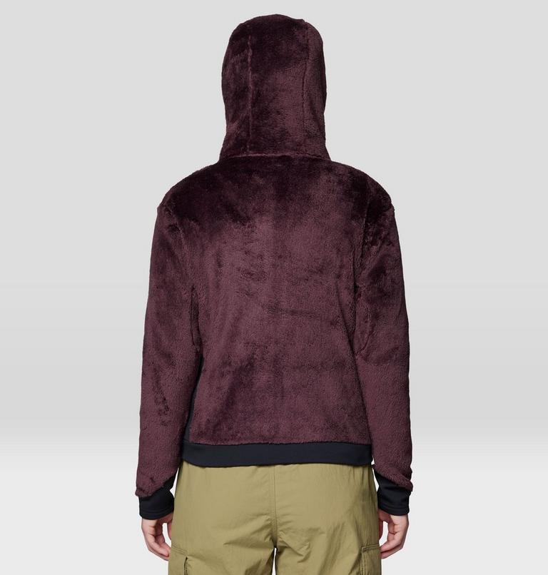 Women's Polartec® High Loft Hooded Jacket, Color: Blackberry, image 3