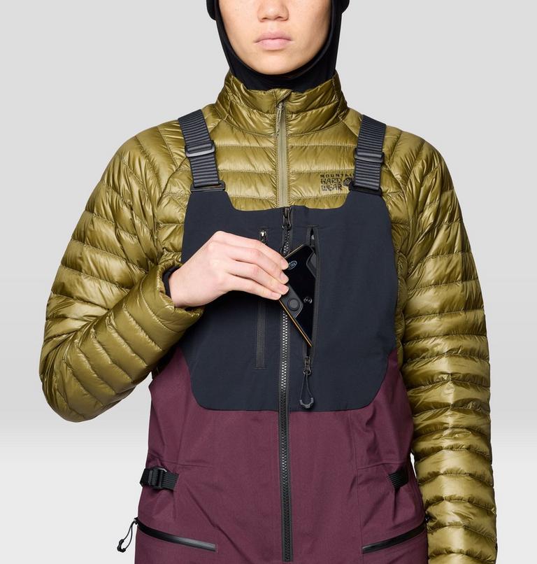 Femme Mythogen GORE-TEX PRO Bib, Color: Blackberry, Black, image 5
