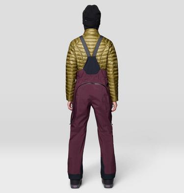 Women's Mythogen GORE-TEX PRO Bib, Color: Blackberry, Black, image 7