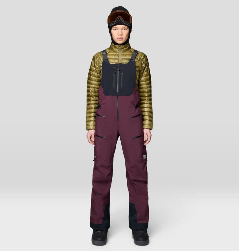 Femme Mythogen GORE-TEX PRO Bib, Color: Blackberry, Black, image 1