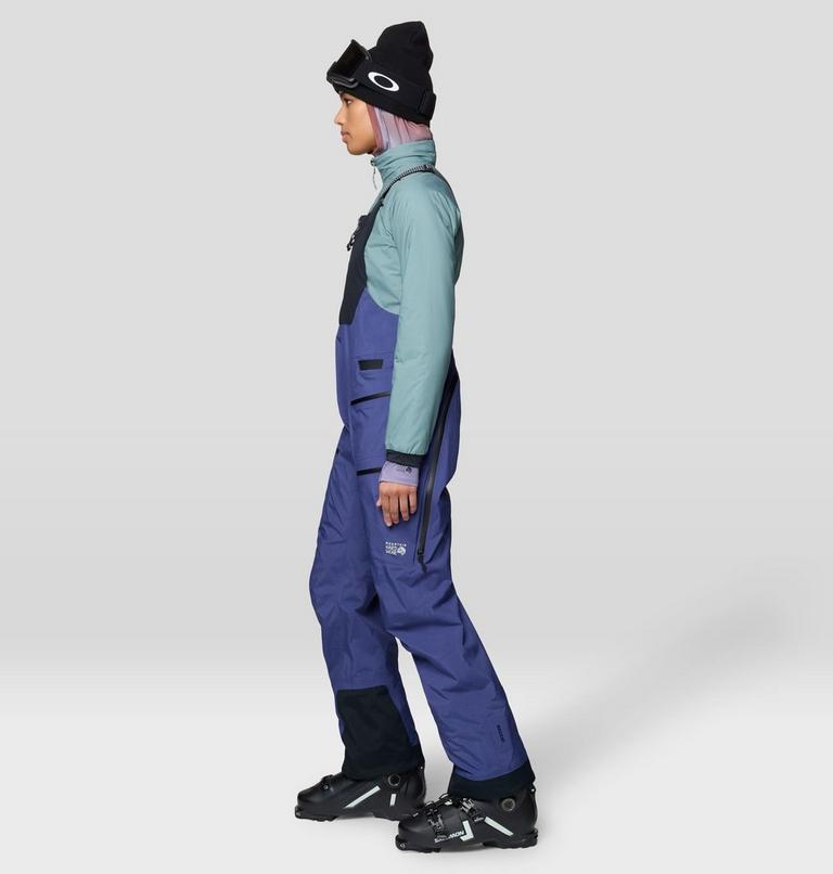 Women's Mythogen GORE-TEX PRO Bib, Color: Lapis Dusk, Black, image 4