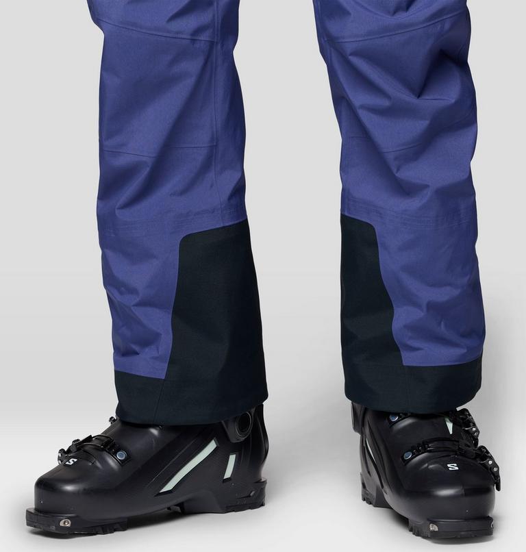 Women's Mythogen GORE-TEX PRO Bib, Color: Lapis Dusk, Black, image 12