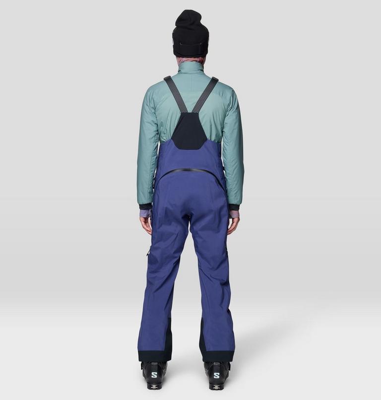 Women's Mythogen GORE-TEX PRO Bib, Color: Lapis Dusk, Black, image 3