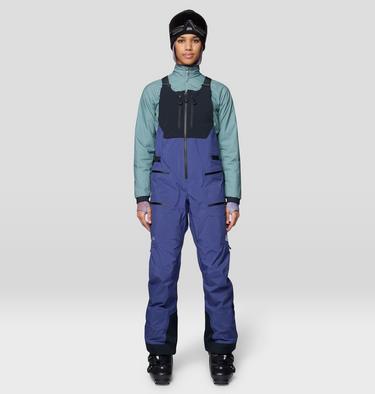 Women's Mythogen GORE-TEX PRO Bib, Color: Lapis Dusk, Black, image 1