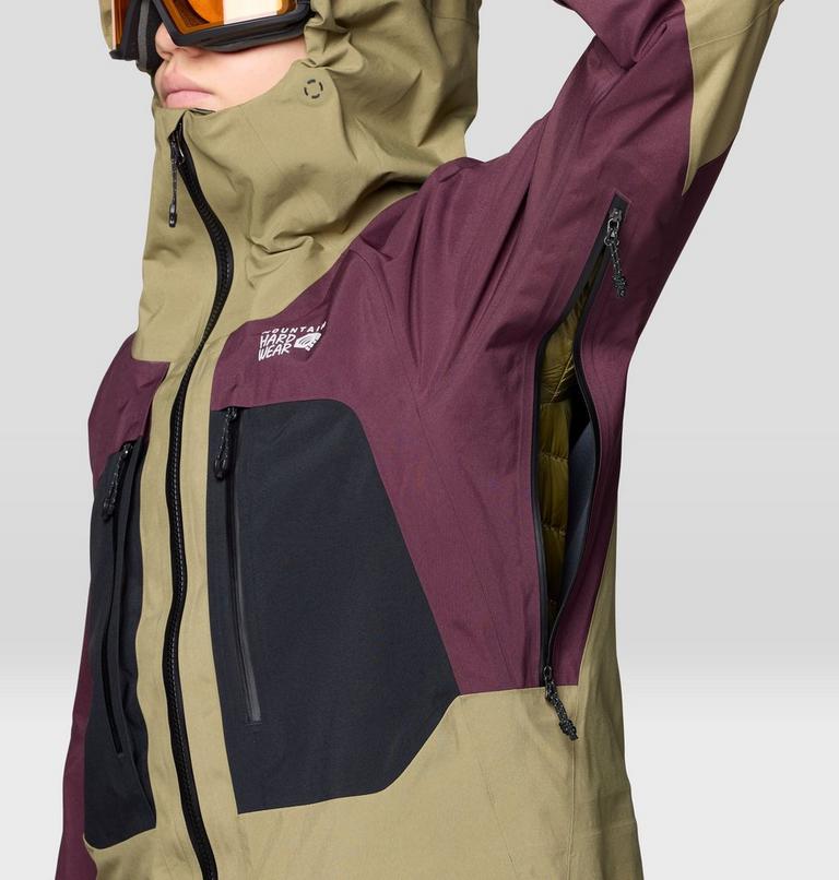 Women's Mythogen GORE-TEX PRO Jacket, Color: Landslide, Blackberry, Black, image 13