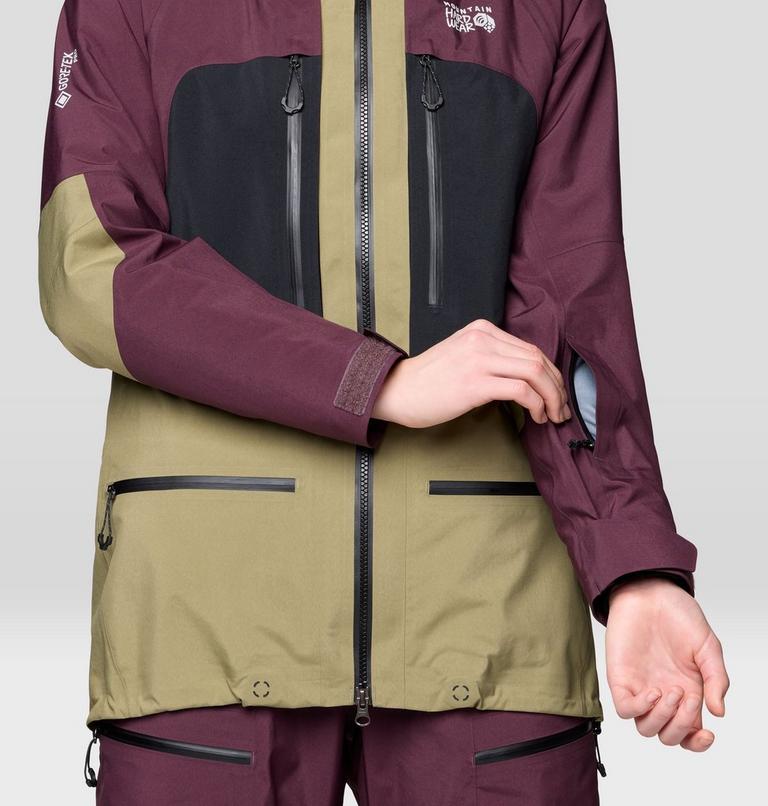 Women's Mythogen GORE-TEX PRO Jacket, Color: Landslide, Blackberry, Black, image 15