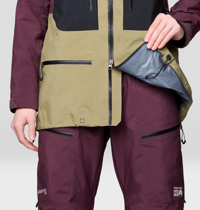 Women's Mythogen GORE-TEX PRO Jacket, Color: Landslide, Blackberry, Black, image 17