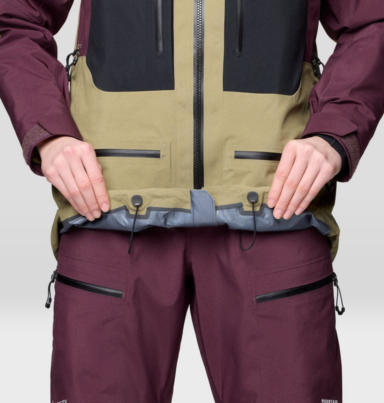 Women's Mythogen GORE-TEX PRO Jacket, Color: Landslide, Blackberry, Black, image 18