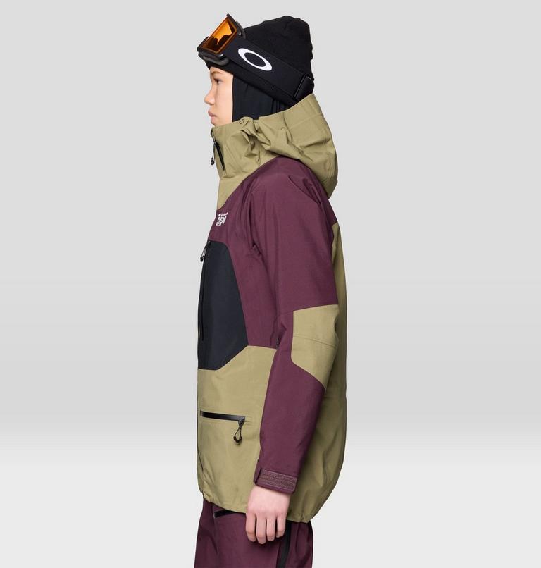 Women's Mythogen GORE-TEX PRO Jacket, Color: Landslide, Blackberry, Black, image 4