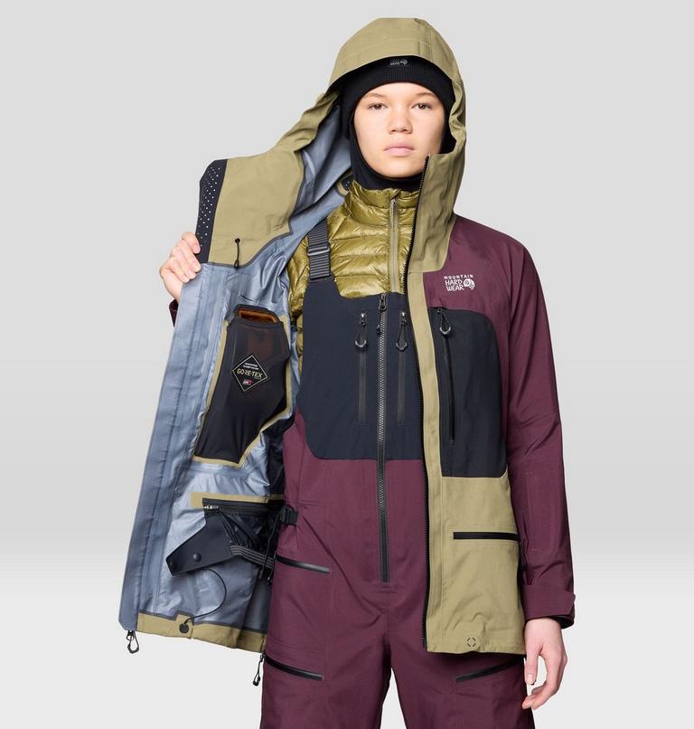 Women's Mythogen GORE-TEX PRO Jacket, Color: Landslide, Blackberry, Black, image 6