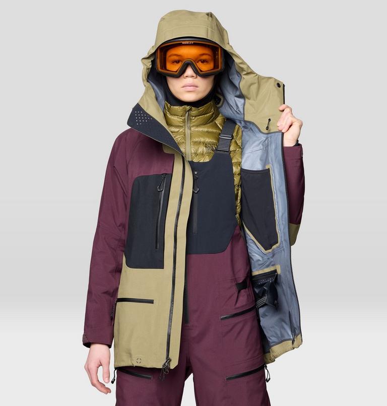 Women's Mythogen GORE-TEX PRO Jacket, Color: Landslide, Blackberry, Black, image 7