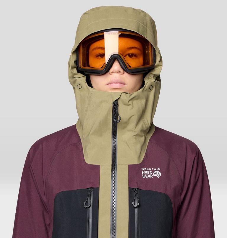 Women's Mythogen GORE-TEX PRO Jacket, Color: Landslide, Blackberry, Black, image 8