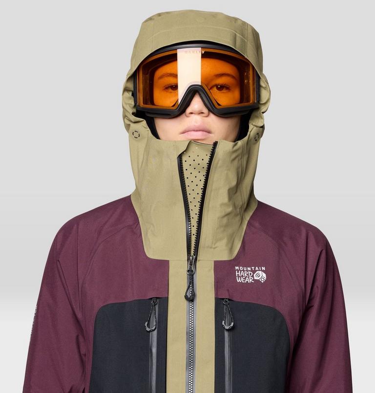 Women's Mythogen GORE-TEX PRO Jacket, Color: Landslide, Blackberry, Black, image 9