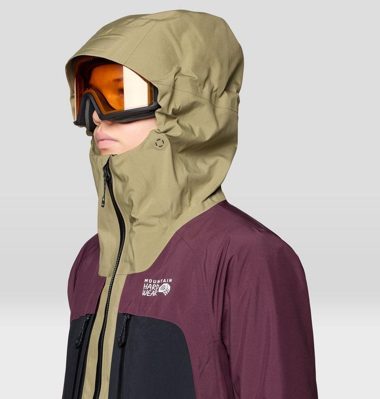 Women's Mythogen GORE-TEX PRO Jacket, Color: Landslide, Blackberry, Black, image 10