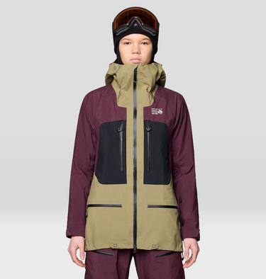 Women's Mythogen GORE-TEX PRO Jacket, Color: Landslide, Blackberry, Black, image 5