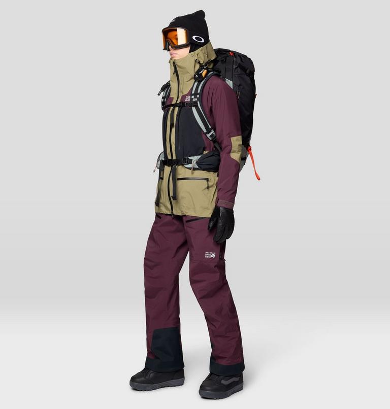 Women's Mythogen GORE-TEX PRO Jacket, Color: Landslide, Blackberry, Black, image 2