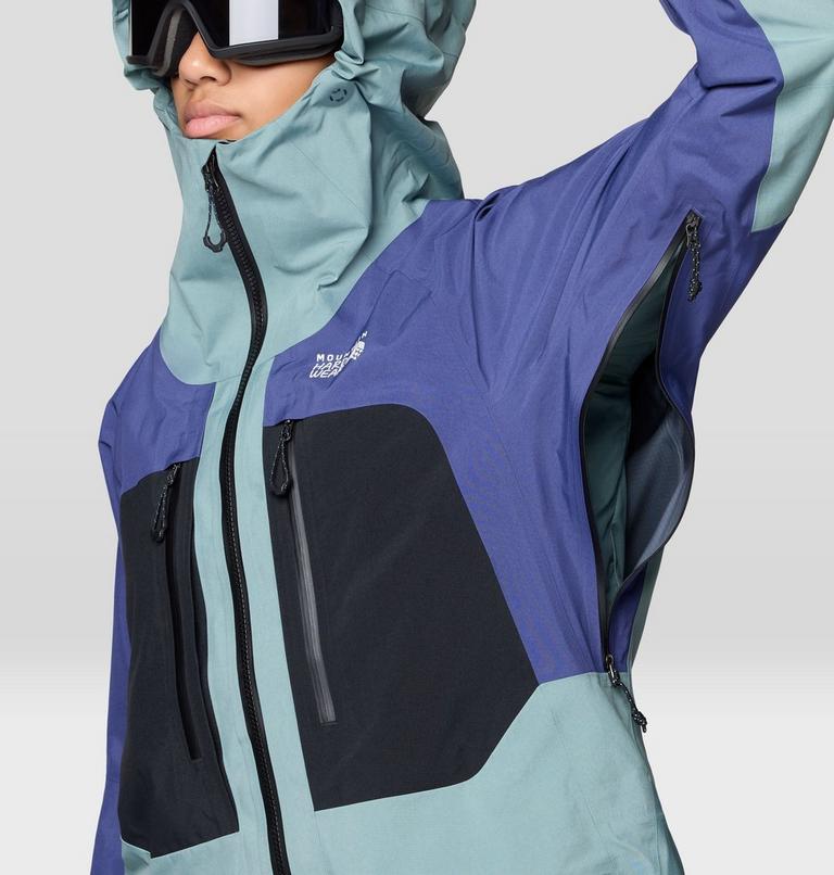 Women's Mythogen GORE-TEX PRO Jacket, Color: Blue Sage, Lapis Dusk, Black, image 12