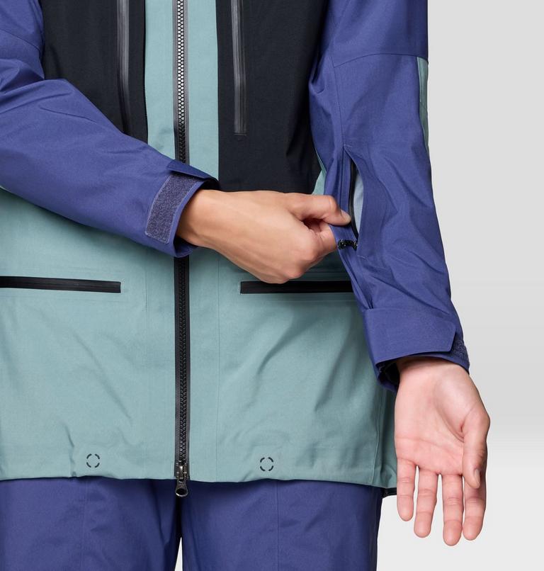 Women's Mythogen GORE-TEX PRO Jacket, Color: Blue Sage, Lapis Dusk, Black, image 13