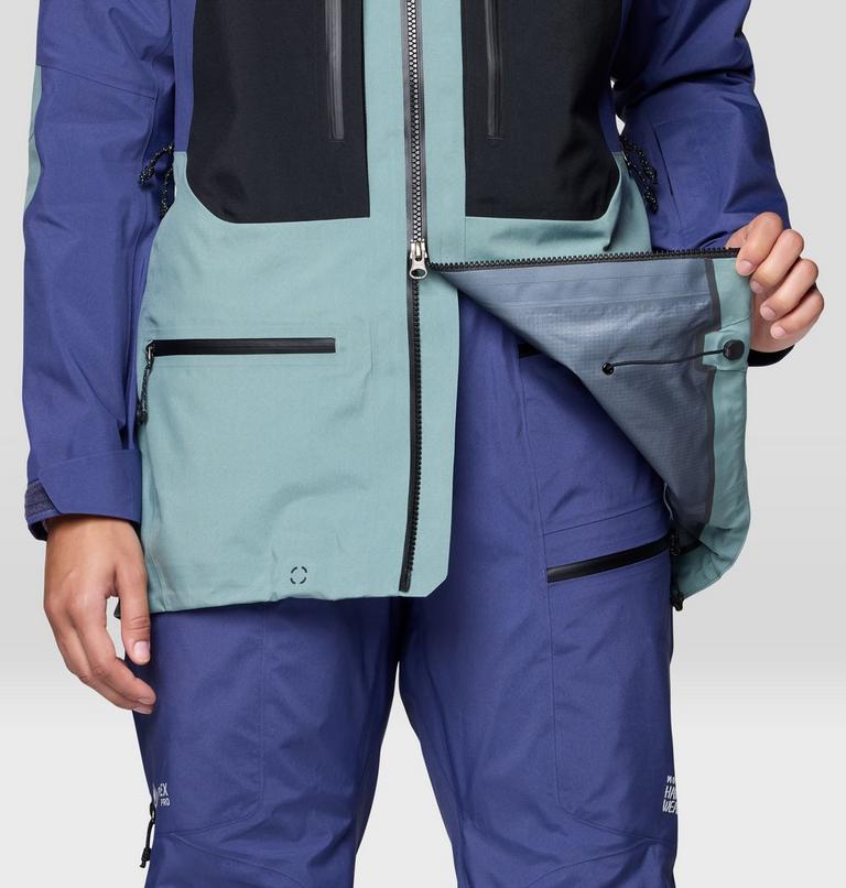 Women's Mythogen GORE-TEX PRO Jacket, Color: Blue Sage, Lapis Dusk, Black, image 14