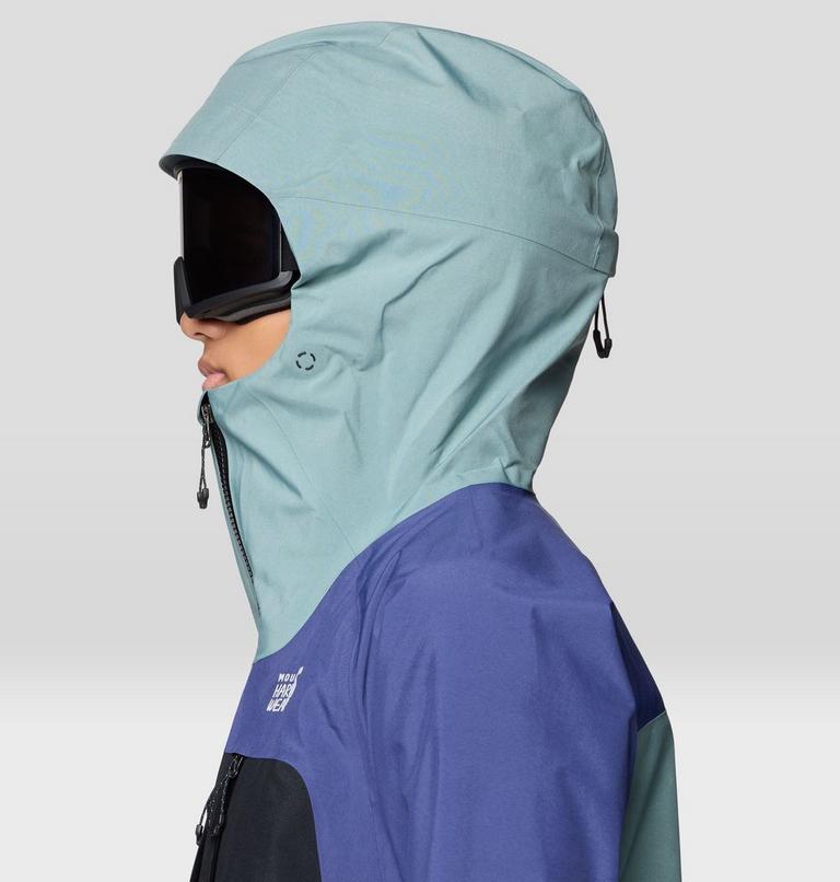 Women's Mythogen GORE-TEX PRO Jacket, Color: Blue Sage, Lapis Dusk, Black, image 17