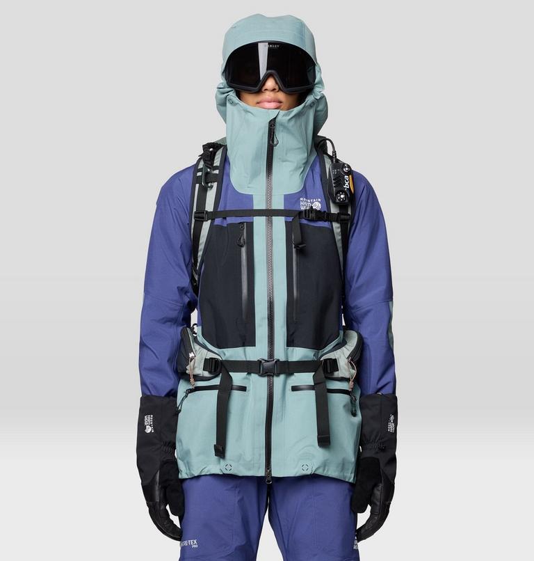 Women's Mythogen GORE-TEX PRO Jacket, Color: Blue Sage, Lapis Dusk, Black, image 4