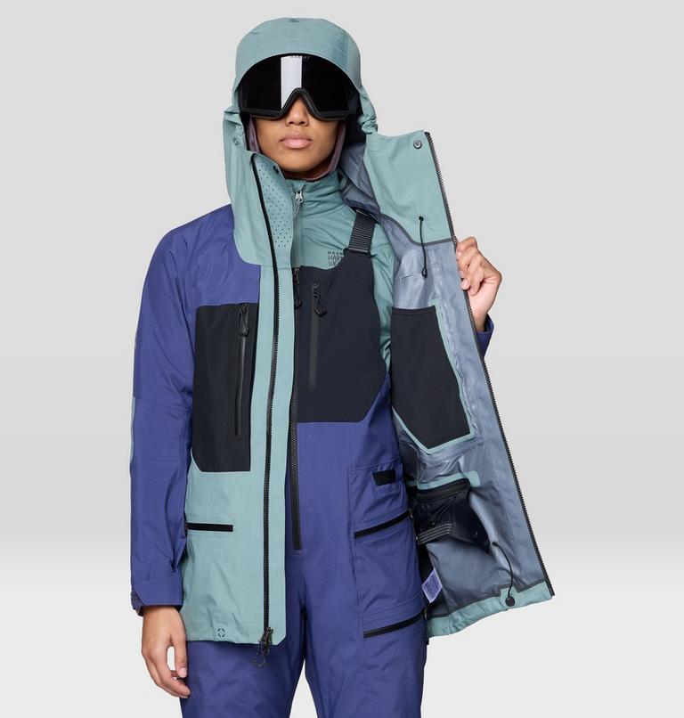 Women's Mythogen GORE-TEX PRO Jacket, Color: Blue Sage, Lapis Dusk, Black, image 6