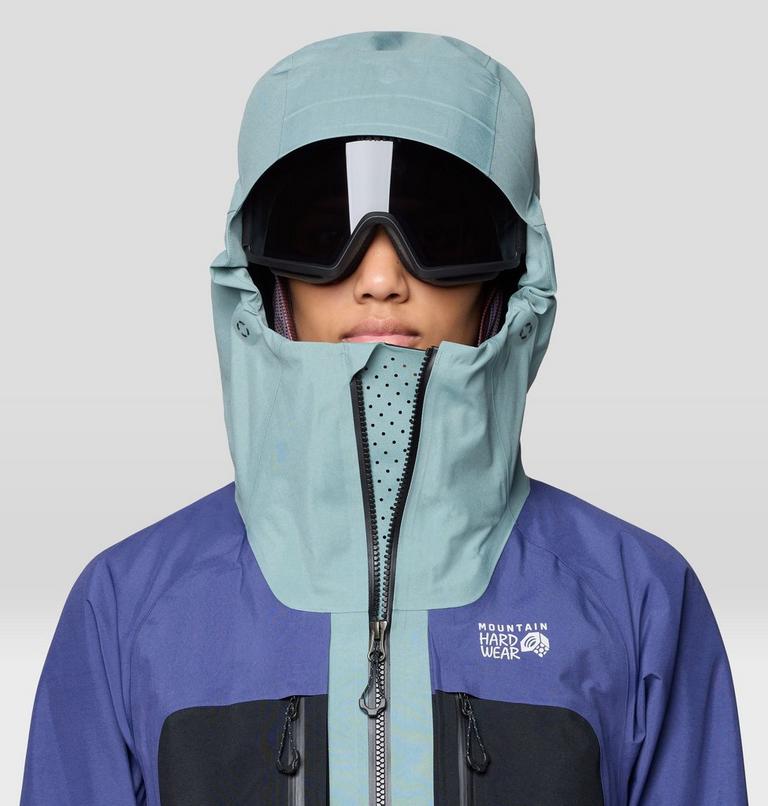 Women's Mythogen GORE-TEX PRO Jacket, Color: Blue Sage, Lapis Dusk, Black, image 8