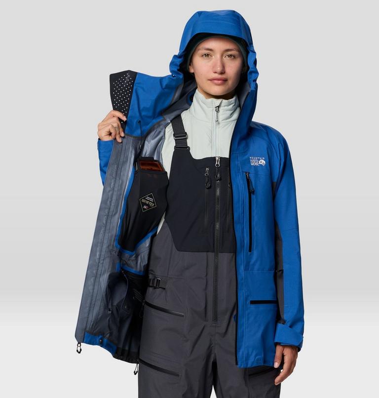 Women's Mythogen GORE-TEX&reg; PRO Jacket, Color: Berry Blue, Shark, image 6