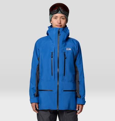 Women's Mythogen GORE-TEX&reg; PRO Jacket, Color: Berry Blue, Shark, image 1