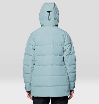 Women's Powder Maven Down Jacket, Color: Blue Sage, image 10